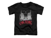 King Kong At The Gates Poster Little Boys Toddler Shirt