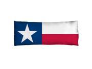 Texas Flag Microfiber Body Pillow