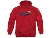 Mighty Mouse Might Logo Mens Pullover Hoodie