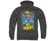 Dc No Way Mens Pullover Hoodie