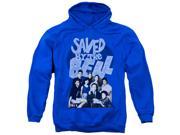 Saved By The Bell Retro Cast Mens Pullover Hoodie