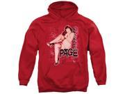 Bettie Page Retro Hot Mens Pullover Hoodie