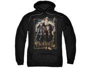 The Hobbit The Three Mens Pullover Hoodie