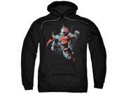 Superman Up In The Sky Mens Pullover Hoodie