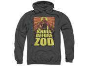 Superman Zod Poster Mens Pullover Hoodie