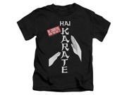 Trevco Hai Karate Be Careful Short Sleeve Juvenile 18 1 Tee Black Small 4