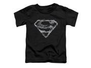 Superman Smoking Shield Little Boys Toddler Shirt