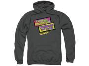 Warheads Face Your Challenge Mens Pullover Hoodie