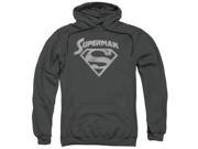 Superman Super Arch Mens Pullover Hoodie