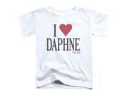 Frasier I Heart Daphne Little Boys Toddler Shirt