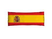 Spain Flag Microfiber Body Pillow