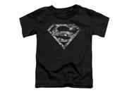 Superman Urban Camo Shield Little Boys Toddler Shirt