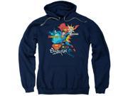 Superman Abilities Mens Pullover Hoodie