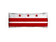 Washington D.C. Flag Microfiber Body Pillow