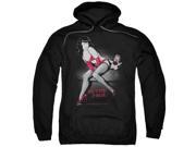 Bettie Page Monkey Business Mens Pullover Hoodie