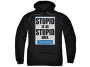 Forrest Gump Stupid Is Mens Pullover Hoodie