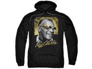 Ray Charles Golden Glasses Mens Pullover Hoodie