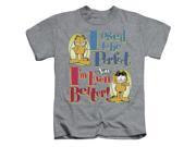 Garfield Little Boys Even Better Childrens T shirt 7 Blue