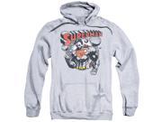 Superman Super Ko Mens Pullover Hoodie