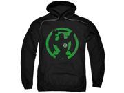 Dc Gl Symbol Knockout Mens Pullover Hoodie