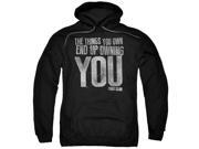 Fight Club Owning You Mens Pullover Hoodie