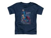 Superman Twilight Flight Little Boys Toddler Shirt