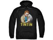 Tintin Looking For Answers Mens Pullover Hoodie