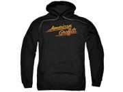 American Graffiti Neon Logo Mens Pullover Hoodie