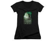 Green Lantern Fearless Juniors V Neck Shirt