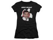 Mr Bean Here s Beanie Juniors Premium Bella Shirt