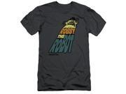 Forbidden Planet Robby The Robot Mens Slim Fit Shirt Forbidden Planet Robby The Robot Mens Slim Fit Shirt