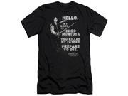 Princess Bride Hello Again Mens Premium Slim Fit Shirt Princess Bride Hello Again Mens Premium Slim Fit Shirt