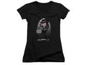 Betty Boop Vegas Baby Juniors V-Neck Shirt Betty Boop Vegas Baby Juniors V-Neck Shirt