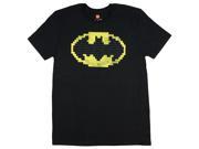 UPC 889560224718 product image for DC Comics Lego Batman Distressed Bat Symbol Men's T-Shirt | upcitemdb.com