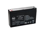Panasonic LCR6V6.5BP 6V 7Ah Emergency Light Battery This is an AJC Brand® Replacement