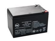 HYC Xcaliber 250 12V 14Ah Scooter Battery This is an AJC Brand® Replacement