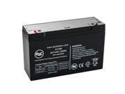 MK ES12 6 6V 12AH 6V 12Ah Wheelchair Battery This is an AJC Brand® Replacement
