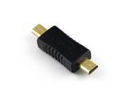 Extender Adapter Convertor Micro HDMI socket D type Male to Micro HDMI Male For HDTV