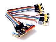 1PC 8 Channel Obstacle Avoidance Infrared Detector Tracked Sensor Module