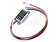 0.36 mini Red LED 0 100A 99.9A DC Digital Panel Ammeter Amp Ampere Meter