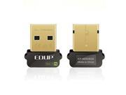 Baaqii WA018 EDUP Mini Nano Golden USB WIFI 150M Wireless 11b g n LAN Networking Adapter