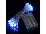 Baaqii HG151 AA Battery 40 LED Blue Light String Fairy Party Wedding Outdoor Yard HG151
