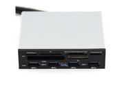 Baaqii A008 PCI E To USB 3.0 4 port Card Reader Converter Adapter