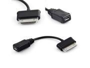 30 Pin to Female Micro USB Port Dock Adapter for Samsung Galaxy Tab 10.1 8.9 7.7