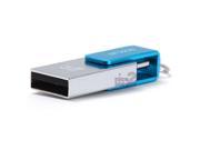 Blue Color SSK SFD239 32GB USB to Micro USB Male Flash Drive OTG Android Smartphone Cell Phone Mobile Tablet PC Stick Memory Extend Transfer Sharing