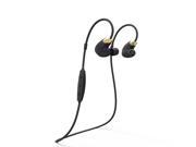 Black color Cannice Y4 Bluetooth 4.0 Stereo Wireless Sports Earphone Headset Noise Reduce Sport Earphone Headphone