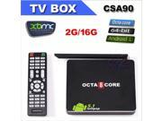 CSA90 4K Octa Core RK3368 Cortex A53 64bit 2G 16G Android 5.1 Lollipop TV Box XBMC KODI Media Player Mini PC Bluetooth WiFi