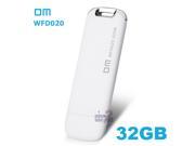 DM WFD020 32G Wireless USB 3.0 Flash Drive iOS Android Mobile Memory Capacity Expand Media Share iPhone iPad 32GB Pen Disk