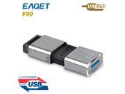 EAGET F90 128GB USB 3.0 Flash Drive Ultra Fast Metal Water Resistant USB3.0 Pen Memory Stick 128G Media Expand Portable U Disk