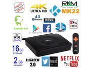 NEW RKM MK22 2G 16G Amlogic S912 Octa core Android 6.0 4K UHD Smart TV BOX Dual WIFI KODI Internet Media Streamer Player XBMC Gigabit LAN Bluetooth 4.0 HDMI 2.0